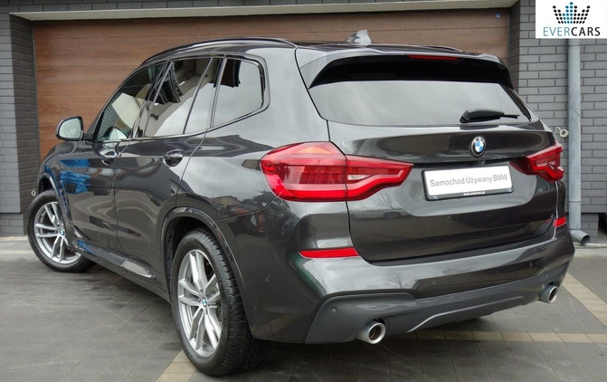 BMW X3 cena 135900 przebieg: 155000, rok produkcji 2018 z Pisz małe 781